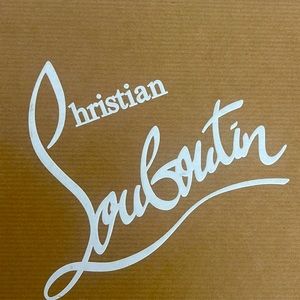 Christian Loubitin - white pigalle spike 100 patent